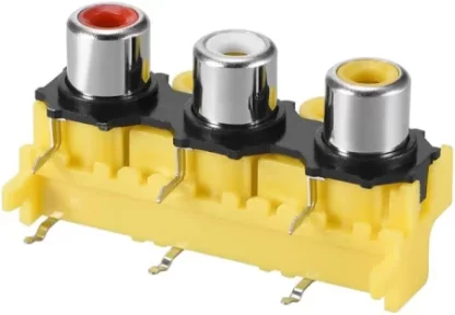 فیش مادگی صدا و تصویر RCA-3PIN - تصویر 2