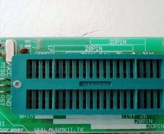 زیف سوکت برای پروگرام میکروکنترلرهای AVR DIP
