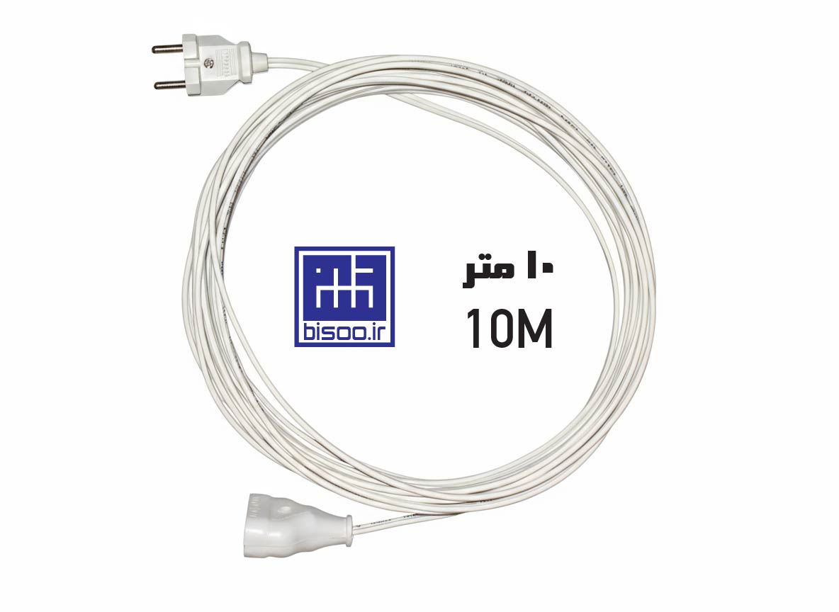 سیم سیار رابط برق ۱۰ متری 1 قیمت و خرید سیم سیار 10متری