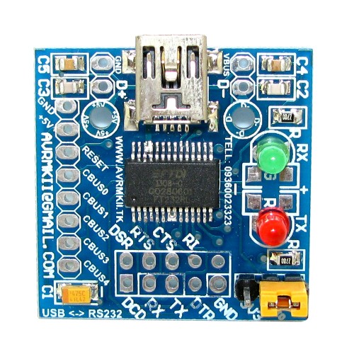 ماژول مبدل USB به سریال FT232RL Module 2 ماژول مبدل USB به سریال FT232RL Module - تصویر 2