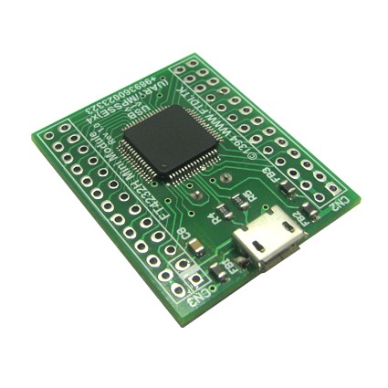 ماژول مبدل USB به سریال FT4232H با 4 پورت 1 ماژول مبدل USB به سریال FT4232H با 4 پورت