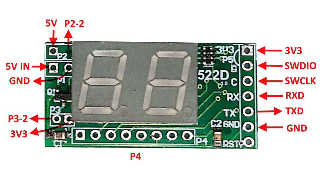 برد راه انداز ماژول RFID MFRC522 1 برد راه انداز ماژول RFID RF522