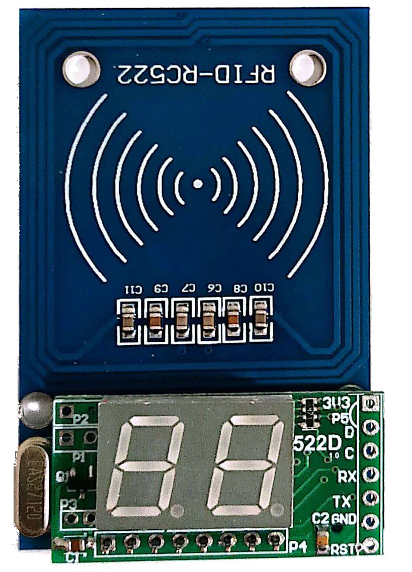 برد راه انداز ماژول RFID MFRC522 2 برد راه انداز ماژول RFID MFRC522 - تصویر 2